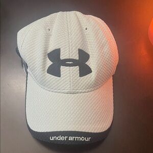 Under Armour Black and White Sports Cap